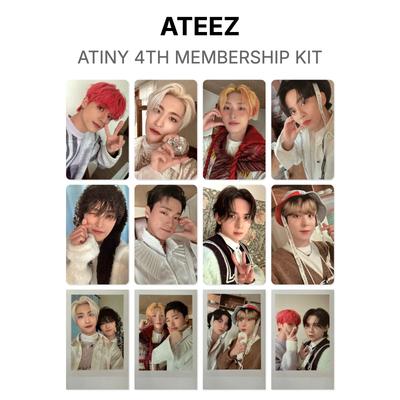 ATEEZ ATINY 4TH MEMBERSHIP KIT Official Photocard