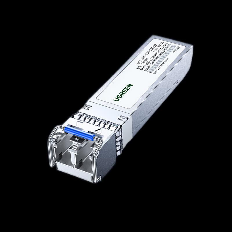 

UGREEN 10G SFP+ LC Single-Mode Dual-Fiber Optical Module