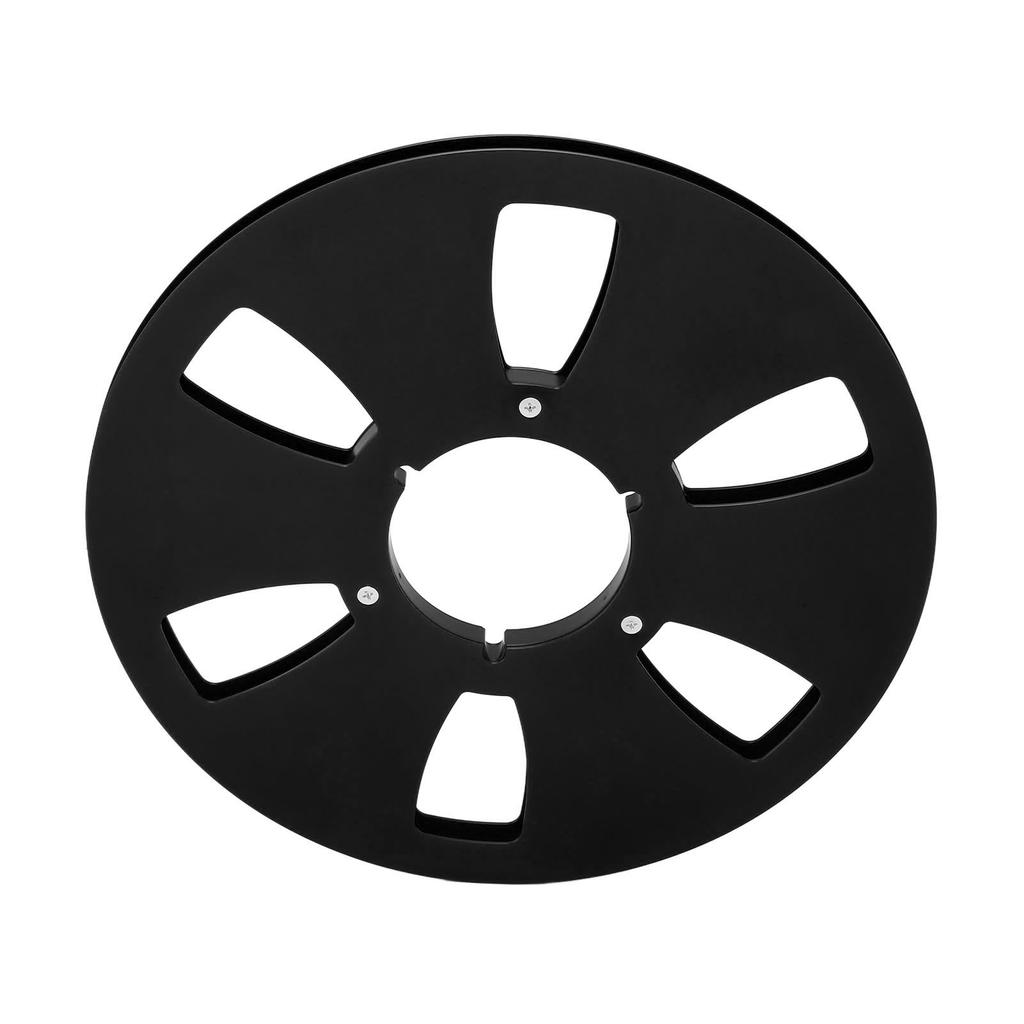1 4 10.5 Inch Empty Takeup Reel 6 Hole Aluminum Alloy Universal Opening Machine Part Sound Tape Takeup Reel