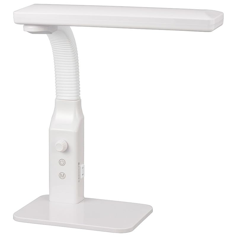 OHM LED Schreibtischlampe mit Dimmfunktion und Farbwechsel, DS-LE95CG-W/RA93, 06-3685