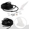 Yacht Flow Meter Marine Part Speedometer Supplies Use White 600cm PVC Tube .Kit.Fitment Convenient High Quality