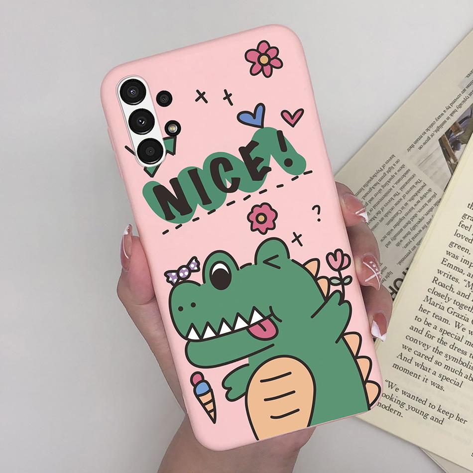 For Samsung Galaxy A13 Phone Case SM-A135F Cute Bumper Cartoon Silicone Soft Funda Cover For Samsung A 13 GalaxyA13 Coque Capa