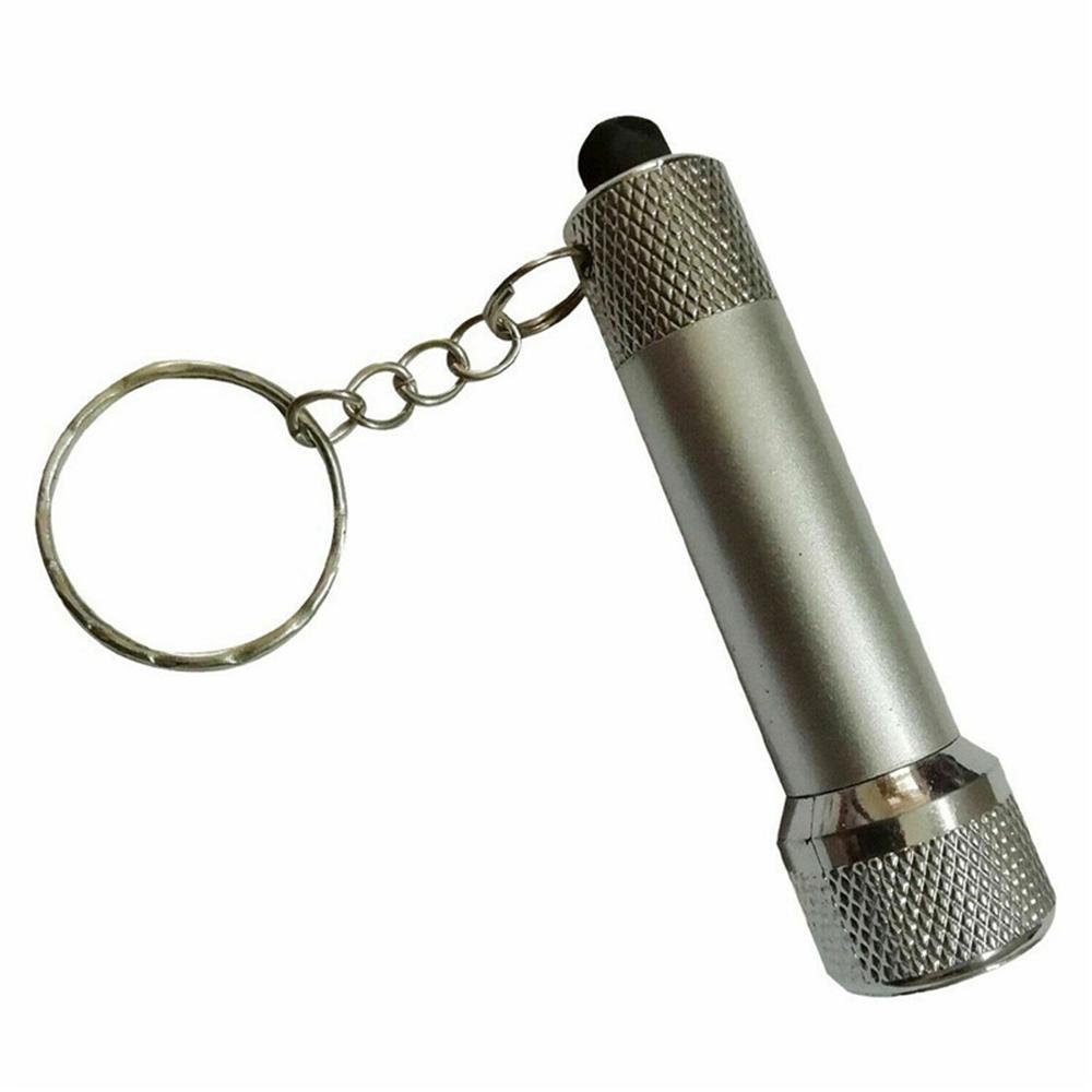 5 LED Mini Keychain Flashlight  Super Bright Small Flashlight Aluminum Alloy Camping Keychain Torch Portable Outdoor Lighting