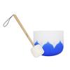 7 Pcs Wood Handle Drumsticks Singing Bowl Mallet Stick with Soft Felt Head Percussion Stick for Relaxation Yoga Healing