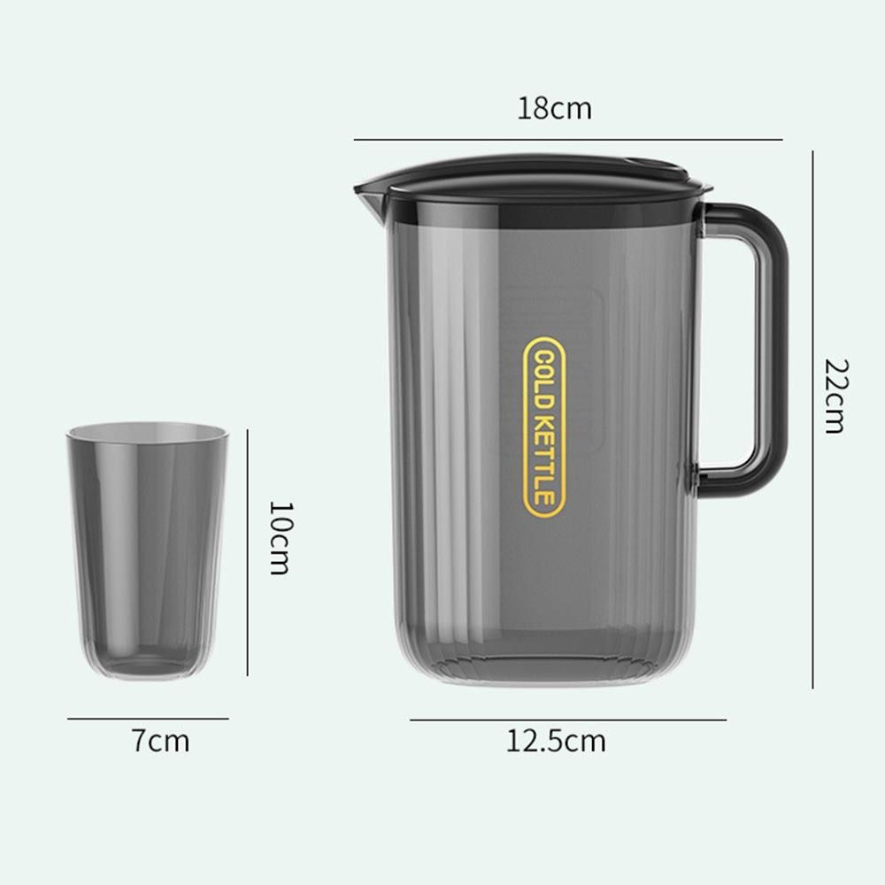 High Temperature Resistant Drink Bucket Teapot Juice Container Durable Cold Kettle Household