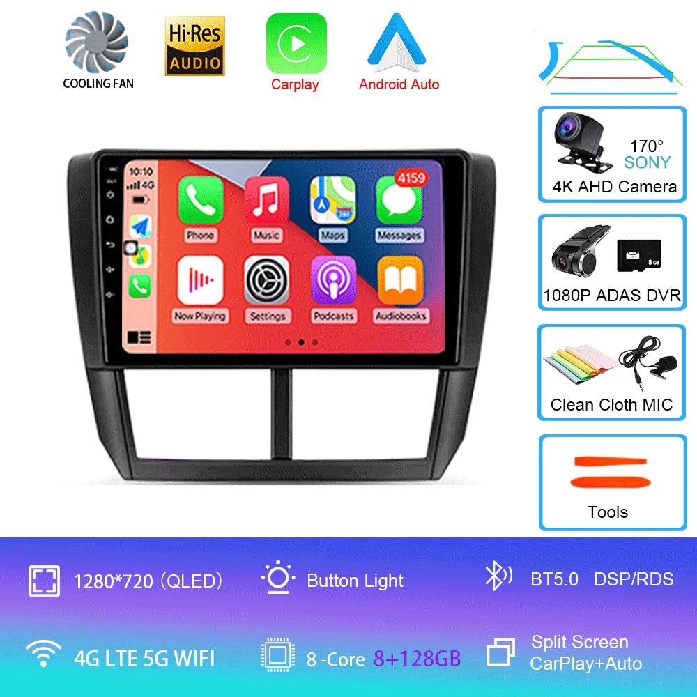 Android 14 Car Radio For Subaru Forester 3 SH 2007 - 2013 Multimedia Video Player Navigation Stereo GPS No 2din 2 Din Dvd