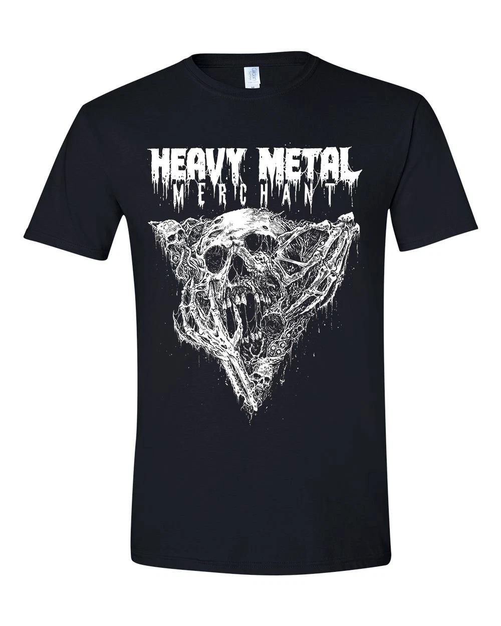 Heavy Metal Merchant Skull Shirt S-3XL T-shirt tshirt XL