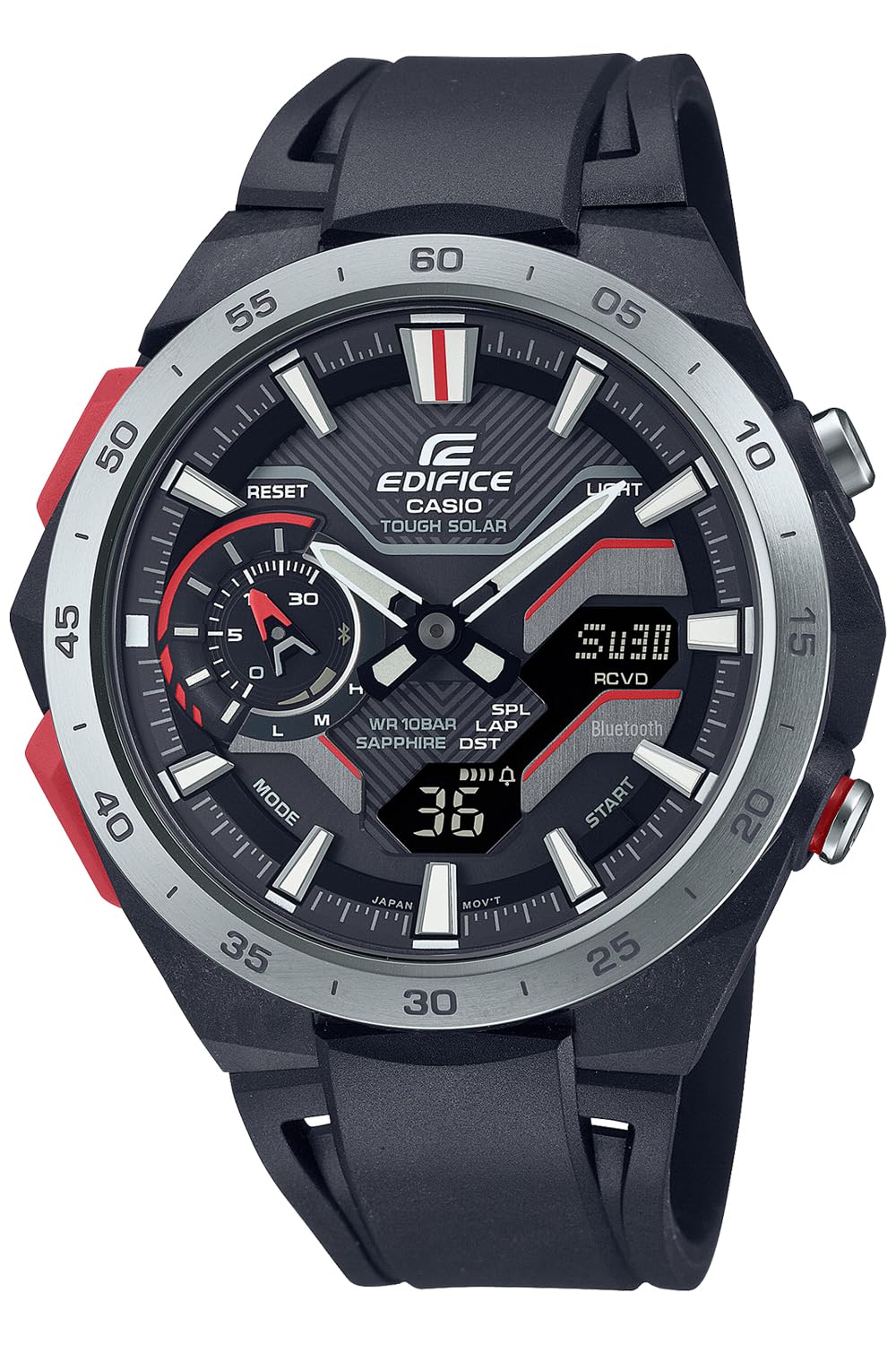 

Часы Casio Edifice (Официальный японский продукт) WINDFLOW Bluetooth Солнечные Сапфировое Стекло ECB-2200YP-1AJF Мужские Черные