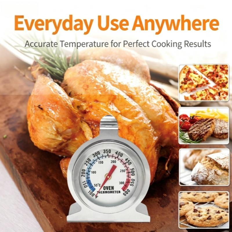 Oven Thermometer Oven Grill Fry Chef Thermometer Kitchen Cooking Thermometer for BBQ Baking