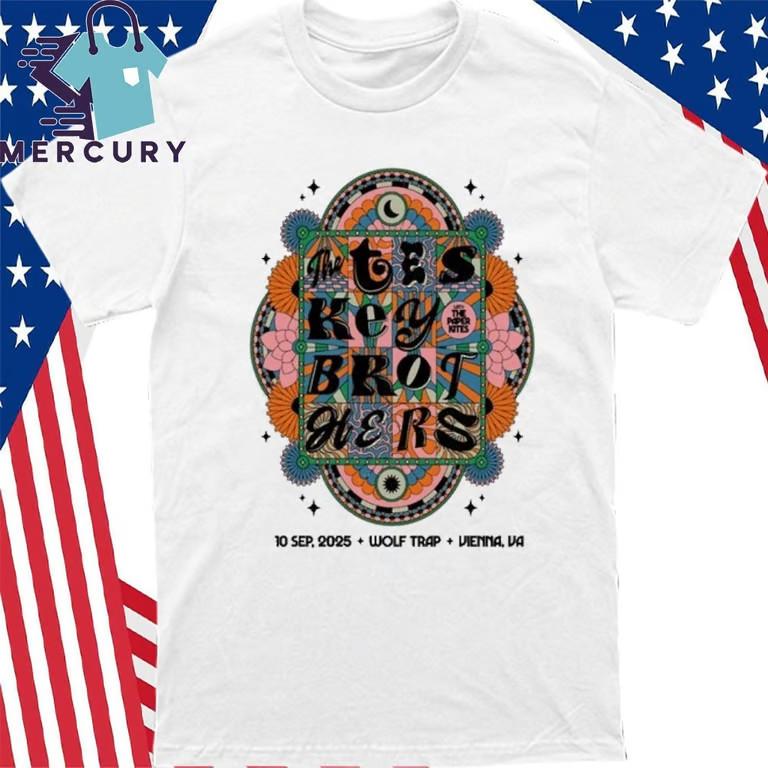 The Teskey Brothers Sep 10 2025 Wolf Trap Vienna VA T-Shirt Unisex T-Shirt L