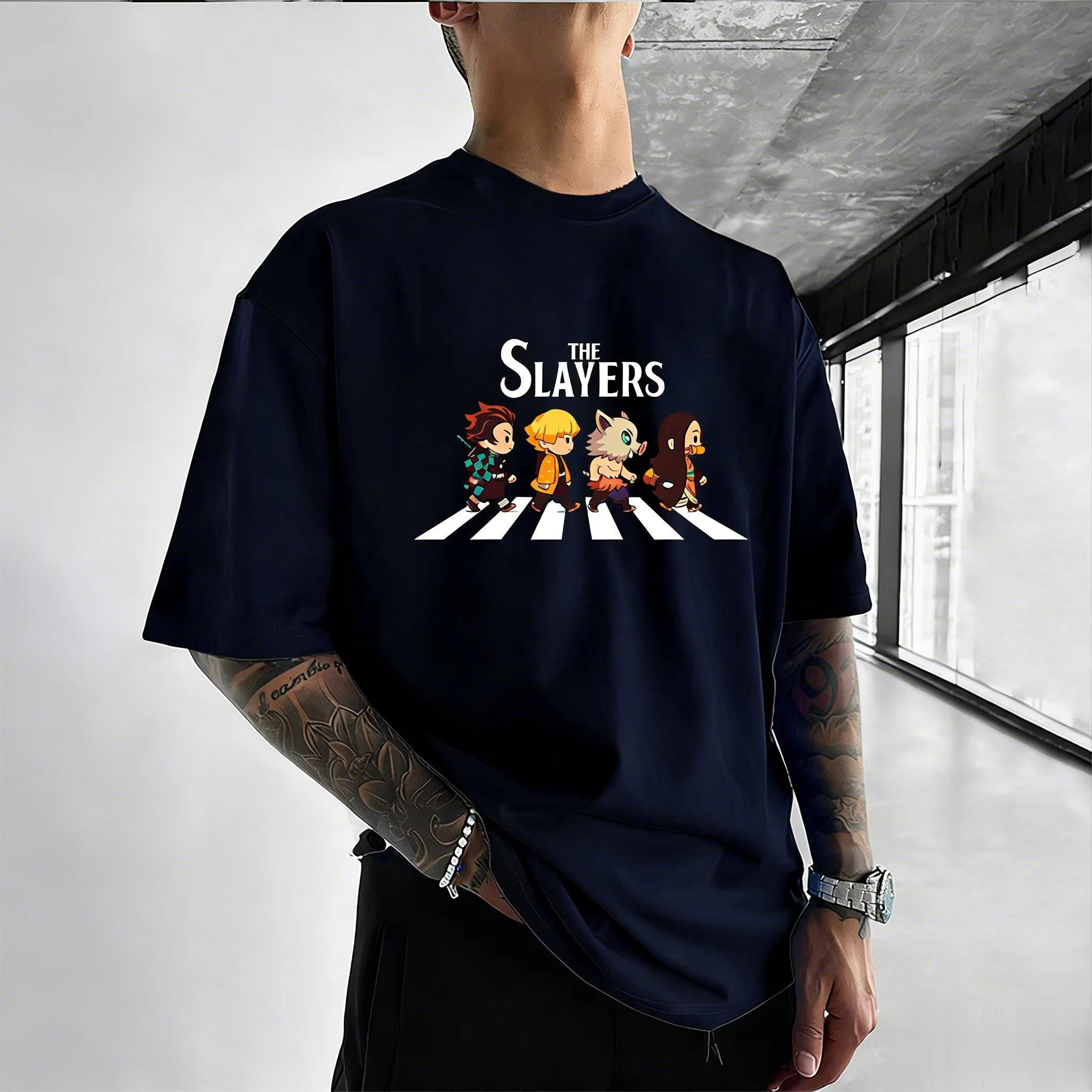 

2026 new Kimi no Taisho anime pattern Tshirt Mens and Womens Vintage cotton streetwear Tshirt Summer short sleeve 4XL