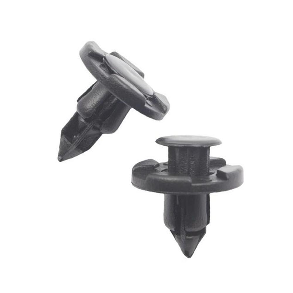 10x Wheel Arch Lining Splashguard Clips For Nissan 01553-09321 Plastic Trim Clip
