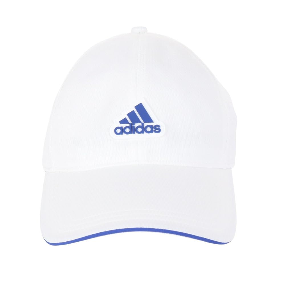 Adidas Mesh Blue Sizes Kids' Cap, Unisex, IKS40, White/Semi-Silent (IM5263), 54-57cm