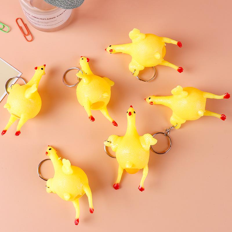 Курица, несущая яйца, Снимающая стресс, Новинка, Игрушка - Забавный Подарок-Розыгрыш