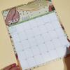 2025-2026 Calendar 18 Months Runs from July 2025 to December 2026 with Hanger Thick Paper Spiral Binding Turn the page Design