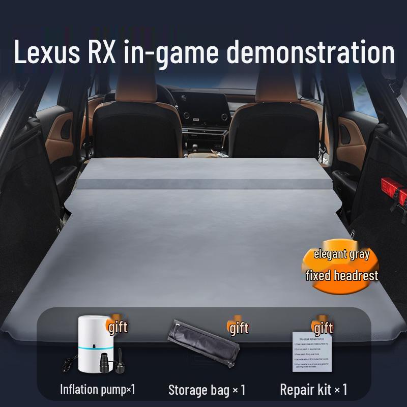 Automatic Inflatable Car Mattress for Lexus RX 300/350 Trunk & Rear Seat Sleeping Pad