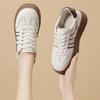 Casual sports little white shoes retro literary style thick-soled cm new heightening daily round head trend versatile women's shoes