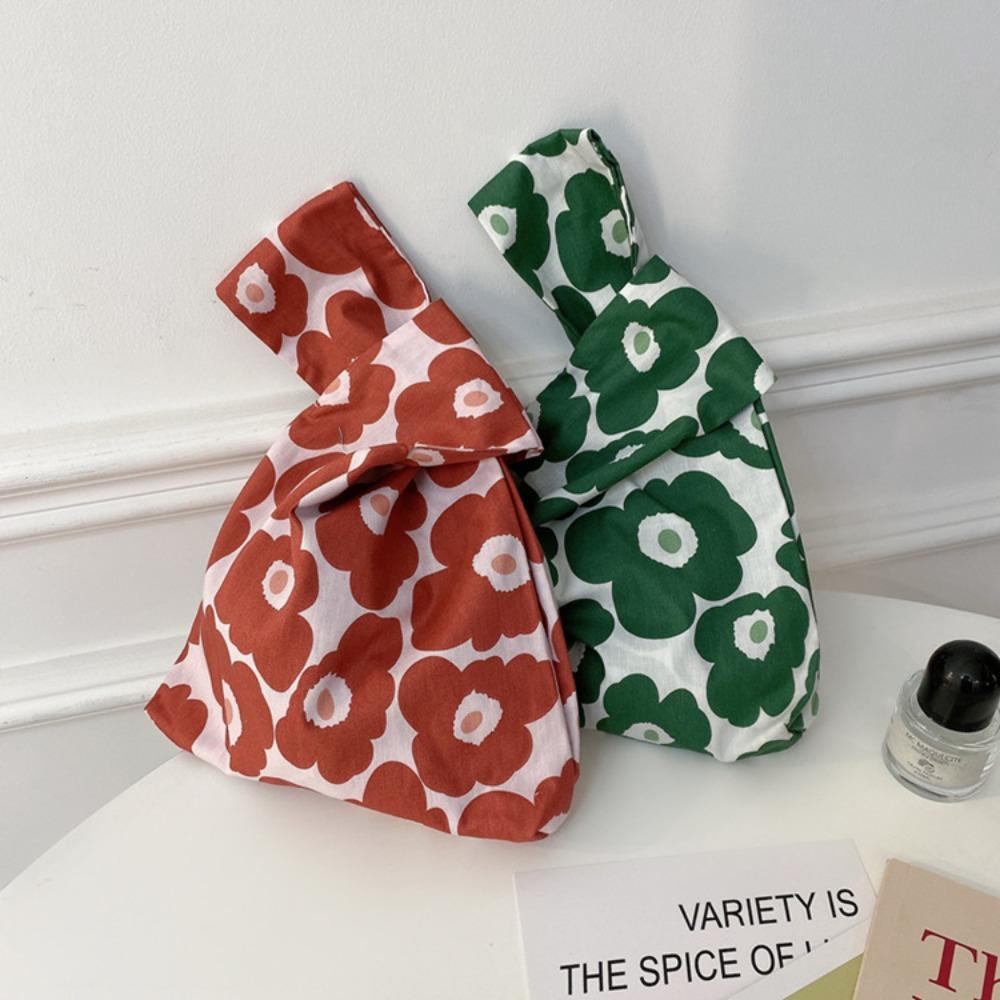 

Fashion Flower Style Mini Reusable Coin Purse Wrist Handbag Lipstick Bags Handbag