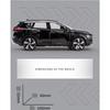 1/32 Scale X-trail SUV Model Car with Sound and Light, Collectible Metal Vehicle for Kids Birthday Gift Children Toy