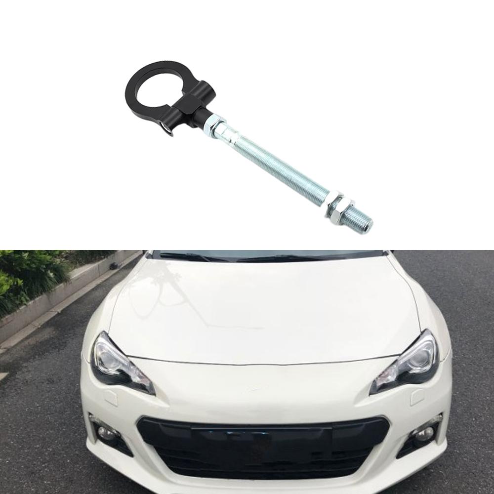 Car Style Racing Tow Trailer Hooks Aluminum Towing Hook For Subaru BRZ Impreza WRX STi, Scion FR-S Toyota 8