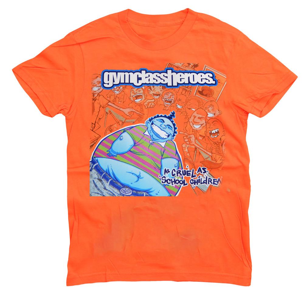 Gym Class Heroes Orange T Shirt Size S-5XL Go148 Unisex T-Shirt S