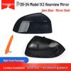 Compatible BMW iX3 20-24 Rearview Mirror Shell with Turn Signal Lens & Reflective Frame Cover
