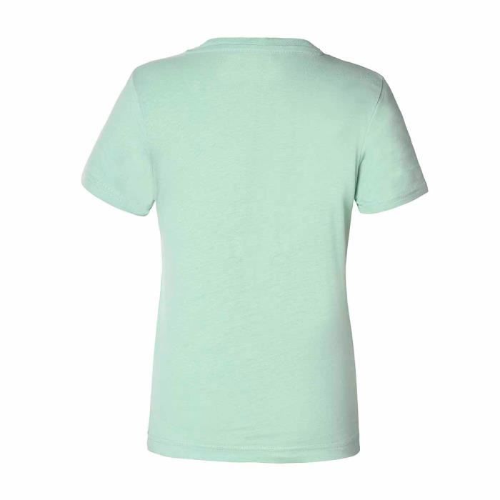 T-shirt enfant - Giaglione - Vert - Manches courtes - 100% coton - Multisport
