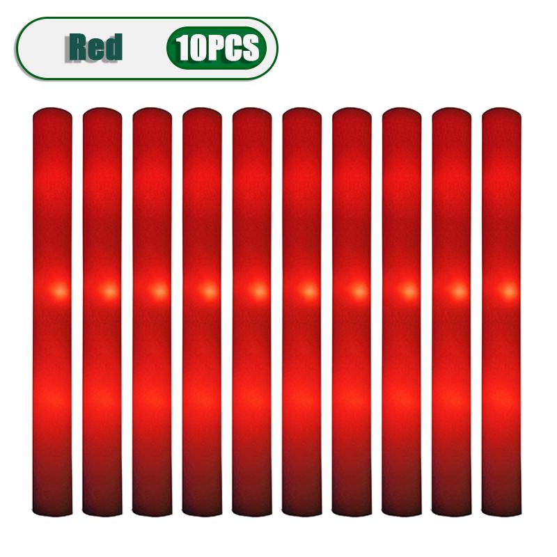 1-10PCS Glow Stick Music Festival Concert Support Glow Sticks Mardi Gras Party Supplies Festival Wedding Celebration Glow Sticks