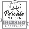 Fitted Sheets - LINEN PROMO - Percale - 200x180cm - Red