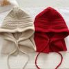 Thickened Winter Balaclavas Cap Hood Pullover Cap Soft Knitted Neckerchief  Ski