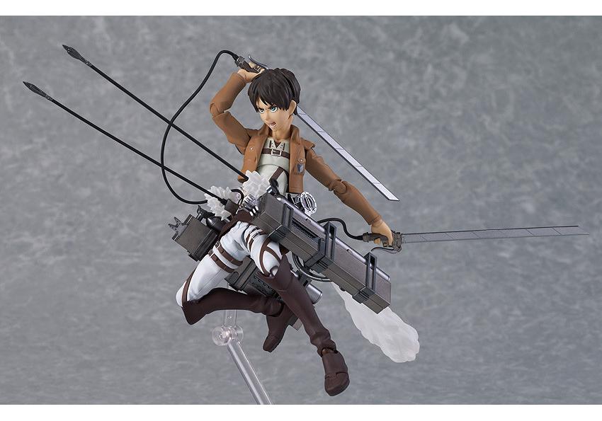 Attack on Titan Captain Levi, Eren, Mikasa Action Figures