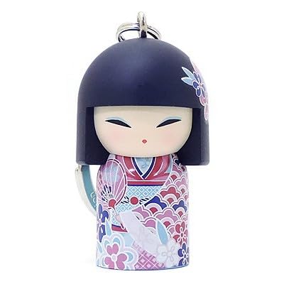 Kimmidoll AYAKA Small Keychain Key Ring Collection 2.1 inches TGKKJP02, Multi, Small