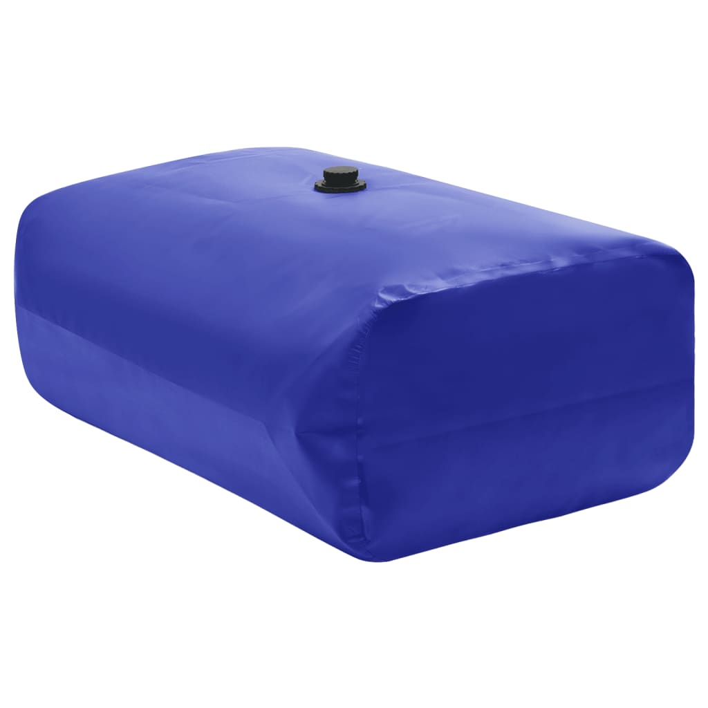 Vidaxl Rainwater Tank, With Tap, Foldable, 1500 L, Pvc
