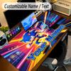 Large Mouse PadSonic Custom Name Text Personalized Desk Mat Non Slip Gaming Pad