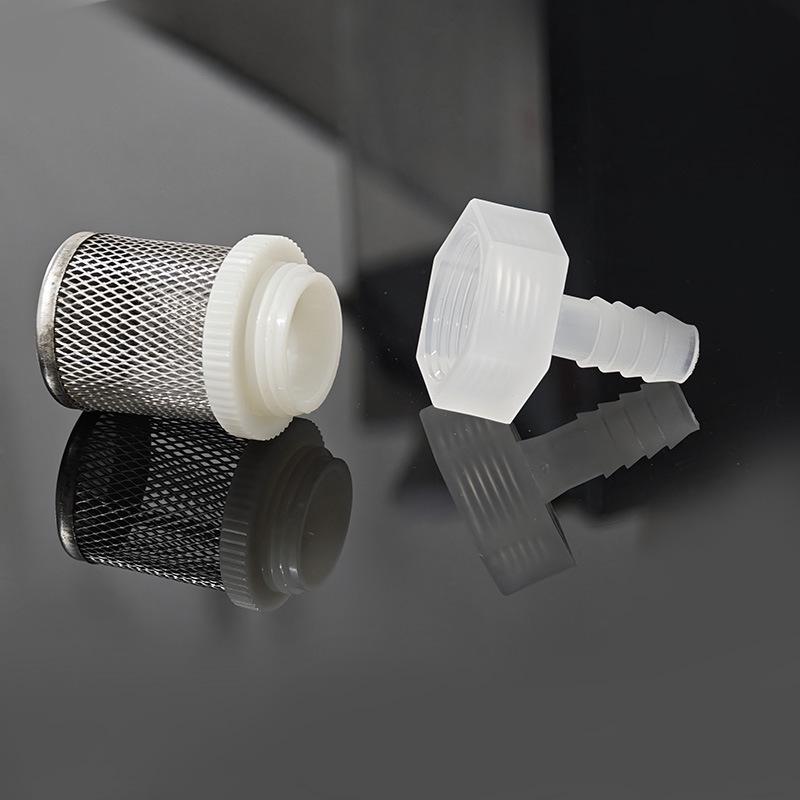 6-Minute Inner Thread Plastic Hose Connector with Water Pump Filter Screen