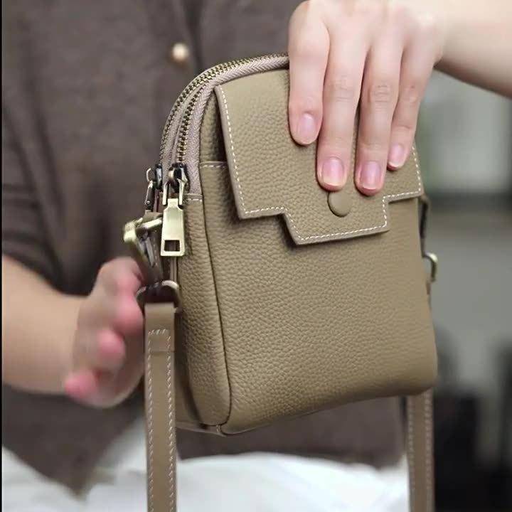 Bag Mini Mobile Phone Bag Women's Crossbody New Small Bag Niche Shoulder Bag Creative Niche Leather Women's Bag