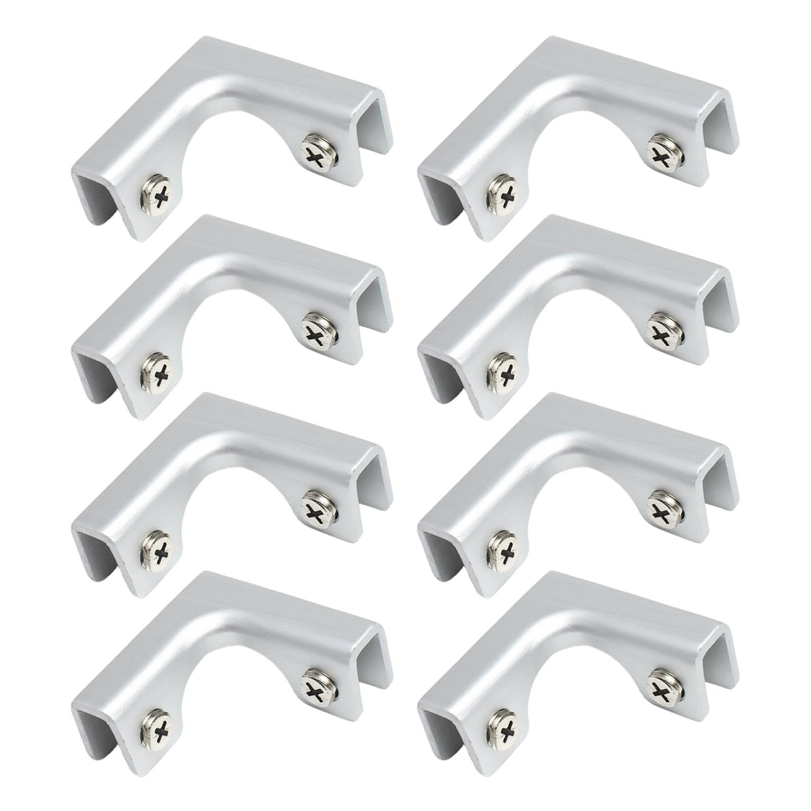 

8pcs Tile Connection Clamps Tile Fastening Clip Glass Clip for Simple & Stable Tile Fitting in Living Rooms & Bathrooms B