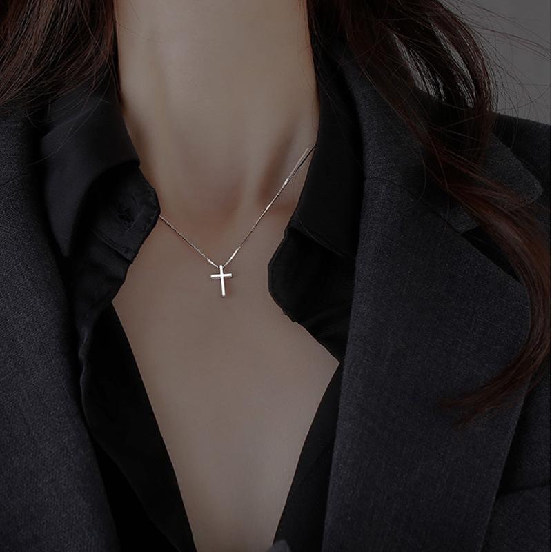 Valentines Gifts for Her Women-Cross Necklace for Women