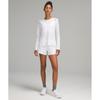 Lululemon Sculpt Long Sleeve Shirt  Pleated White