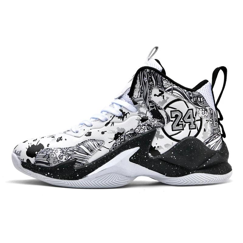 Fashion Men Basketball Shoes Field Training Sports Tennis Shoes 2024 New Male Sneakers Non Slip Luxury Basketball Shoes for Children