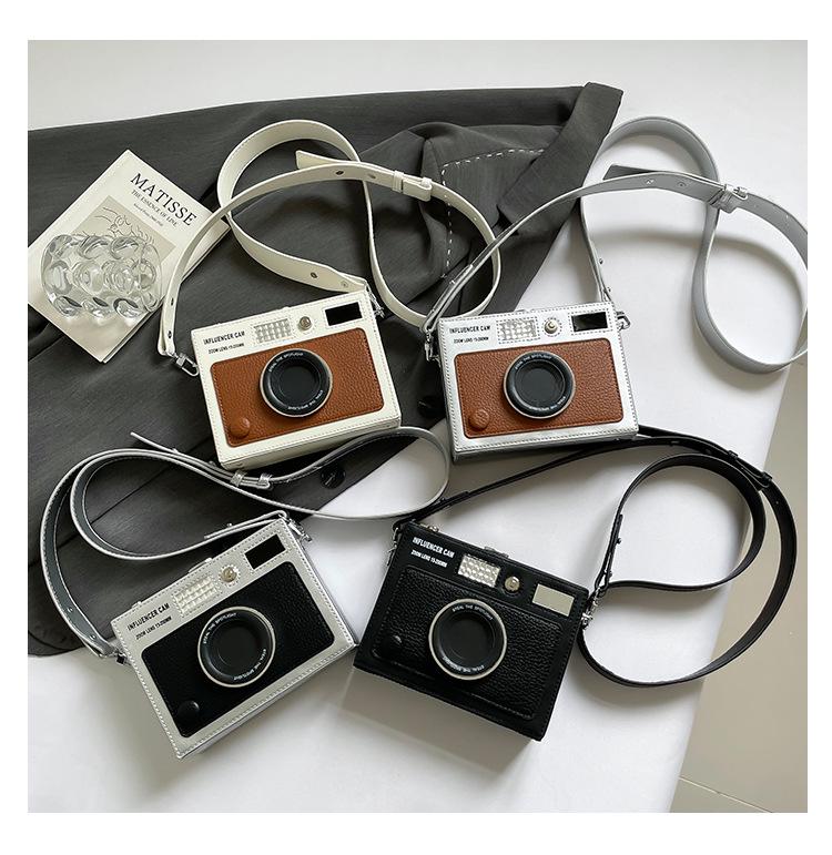 Unisex Korean Fashion Crossbody Bag - Influencer Style Radio Shoulder Box Bag