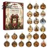 Educational Holiday Countdown for Family Day Box Calendar 24 Christmas Advent with Gift 2D Acrylic