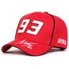2024 New Simple Letter 93 Embroidery Hip hop Fashion Baseball cap 100% Cotton Unisex Adjustable Outdoor Sports Sun Cap Trucker H