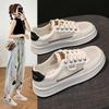 Women Sneakers Fashion Platform Casual Shoes White New Lace-up High Quality Anti-Slip Mesh Breathable Women's Sport Shoes2025