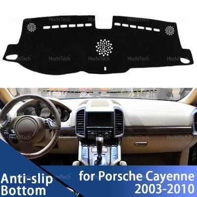 Car Dashboard Cover Avoid Light Pad Trument Platform Cover Mat Carpet For Porsche Cayenne E1 9PA First Generation 2003-2010