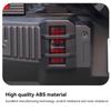 New Model for Car Front and Rear Fog Light Frame Trim Strips Fit for CherryJetour Traveller T2 2024 2024 Jetour T2 Headlight Tai