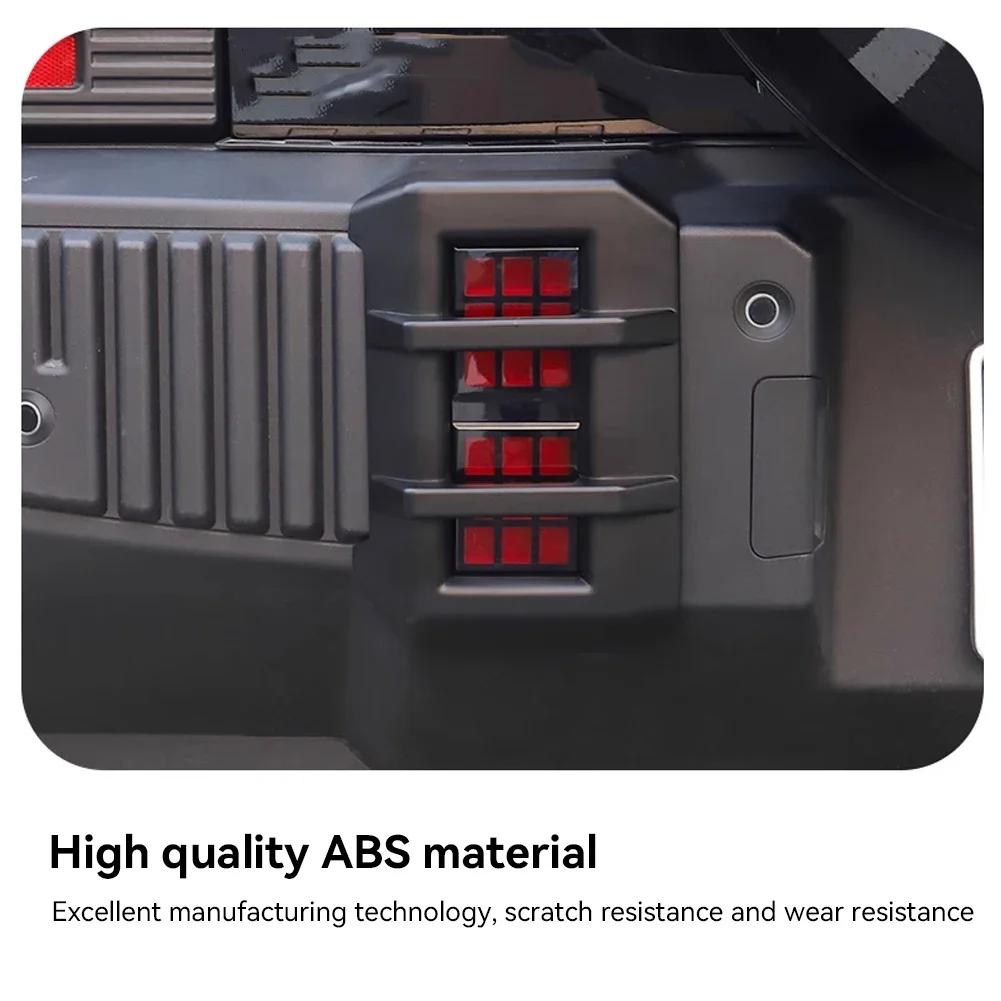 New Model for Car Front and Rear Fog Light Frame Trim Strips Fit for CherryJetour Traveller T2 2024 2024 Jetour T2 Headlight Tai