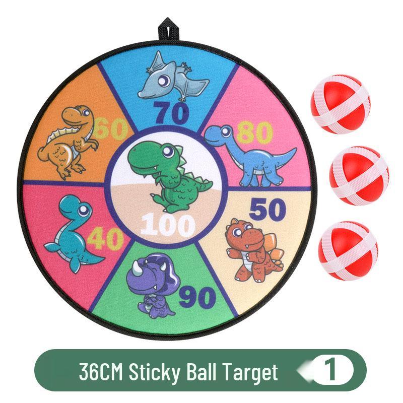 Children's Outdoor Sticky Ball Dartboard Game Set