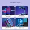 Fifine A6 Radiance RGB Microphone for PC, Phone, Recording, Gaming, Dubbing & Live Streaming