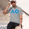 Australian Open Ao Tennis Meisterschaft T-Shirt Für Unisex Und Unisex Sommerkleidung Lässiges Kurzarm-T-Shirt Streetwear 2026 Ne